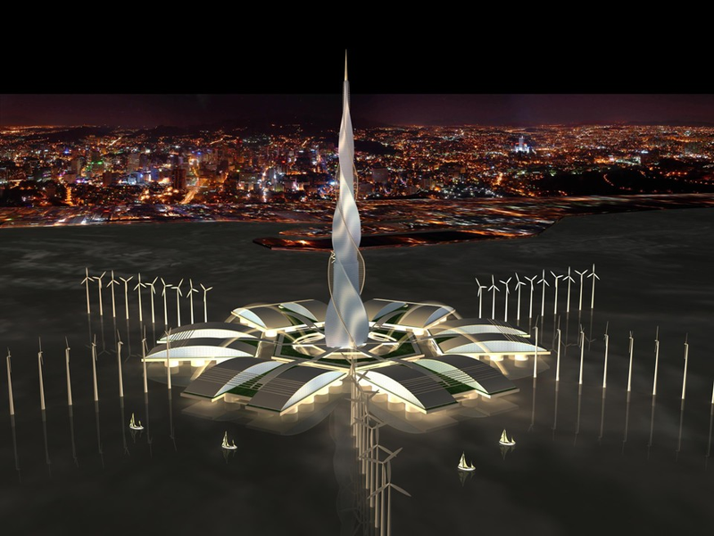 Illustration for article titled If These Proposed Skyscrapers Are Ever Built, Cities Will Be Insane